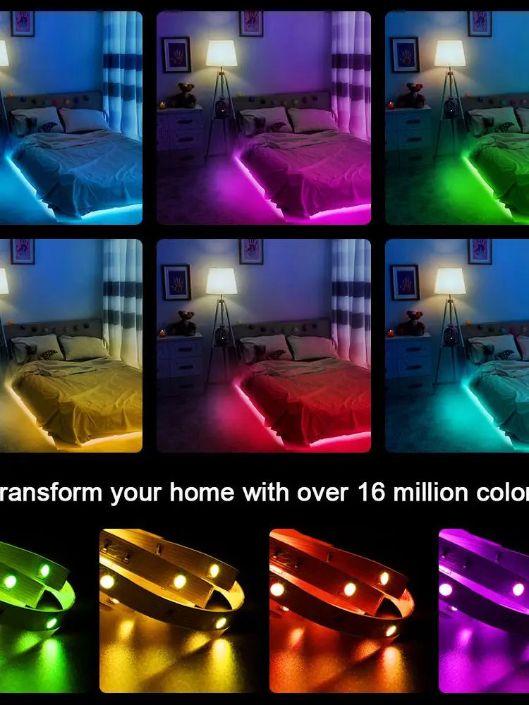 LED Strip Lights RGB 3535 ,5V 1M-30M,16 million colors, RGB , Led Strip Lighting Music Sync, Color Changing for Party Home